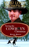 Cover: Saving the Cowboy's Christmas (Rowdy Ranch, #12) - Ocean Dance Press LLC