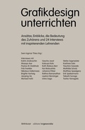 Cover: Grafikdesign unterrichten - Birkh&auml;user