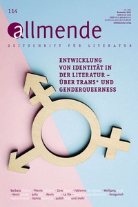 Abbildung von: Allmende 114 - Zeitschrift für Literatur - Mitteldeutscher Verlag