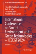 Cover: International Conference on Smart Environment and Green Technologies - ICSEGT2024 - Springer