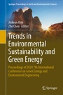Cover: Trends in Environmental Sustainability and Green Energy - Springer