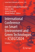 Cover: International Conference on Smart Environment and Green Technologies - ICSEGT2024 - Springer