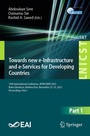 Cover: Towards new e-Infrastructure and e-Services for Developing Countries - Springer