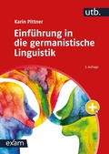 Cover: Einf&uuml;hrung in die germanistische Linguistik - UTB