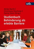 Cover: Studienbuch Behinderung als erlebte Barriere - UTB