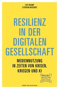 Abbildung von: Resilienz in der digitalen Gesellschaft - Herbert von Halem Verlag