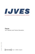 Cover: International Journal of Vocational Education Studies - transcript