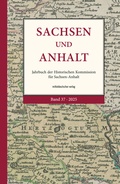 Cover: Sachsen und Anhalt - Mitteldeutscher Verlag
