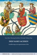 Cover: Der Name Sachsen - Mitteldeutscher Verlag