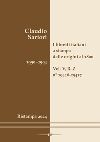 Abbildung von: I libretti italiani a stampa dalle origini al 1800. Catalogo analitico con 16 indici - Hollitzer Wissenschaftsverlag