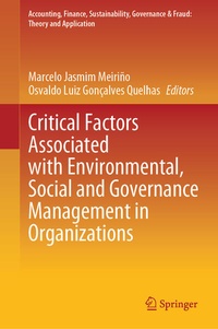 Abbildung von: Critical Factors Associated with Environmental, Social and Governance Management in Organizations - Springer