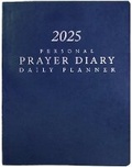 Cover: 2025 Personal Prayer Diary and Daily Planner - Royal Blue (Italian Vinyl, Smooth) - YWAM Publishing