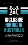 Cover: Inclusive Hiring in Australia - Matthew Levy