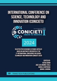 Abbildung von: 1st International Conference on Science, Technology and Innovation (CONICIETI) - Trans Tech Publications Ltd