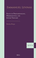 Cover: Emmanuel Levinas: Essays on Phenomenology, Hermeneutics, and Jewish Thought - Brill