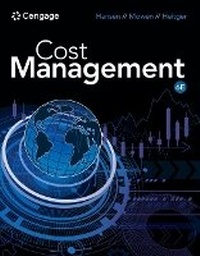 Abbildung von: Cost Management - South-Western College Publishing