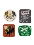Cover: Rebecca Yarros's Fourth Wing: Dragon Rider Stickers - Sticker Set of 4 - Out of Print Clothing