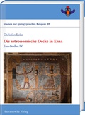 Cover: Die astronomische Decke in Esna - Harrassowitz Verlag