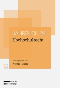 Abbildung von: Hochschulrecht - NWV im Verlag Österreich GmbH