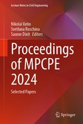 Cover: Proceedings of MPCPE 2024 - Springer