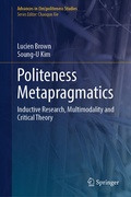 Cover: Politeness Metapragmatics - Springer