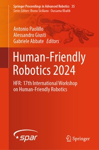Abbildung von: Human-Friendly Robotics 2024 - Springer