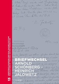 Cover: Briefwechsel Arnold Sch&ouml;nberg - Heinrich Jalowetz - Schott Music