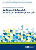 Cover: Struktur und Aufwand des betrieblichen Ausbildungspersonals - Verlag Barbara Budrich