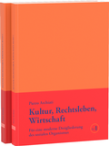 Cover: Kultur, Rechtsleben, Wirtschaft, Bd. 1 - Rudolf Steiner Ausgaben