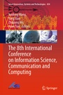 Cover: The 8th International Conference on Information Science, Communication and Computing - Springer