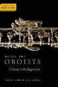 Cover: Notes for Oboists - Oxford University Press Inc