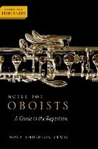 Abbildung von: Notes for Oboists - Oxford University Press Inc