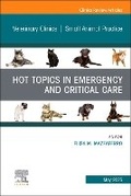 Cover: Hot Topics in Emergency and Critical Care, An Issue of Veterinary Clinics of North America: Small Animal Practice: Volume 55-3 - Churchill Livingstone
