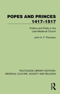 Bild: Popes and Princes 1417-1517 - Routledge