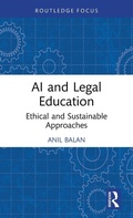 Cover: AI and Legal Education - Routledge