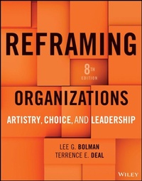 Enlarge image Cover: Reframing Organizations - Wiley