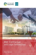 Cover: BIM Contractual and Legal Perspectives - Emerald Publishing Limited