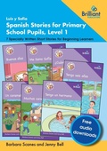 Cover: Luis y Sofia Spanish Stories for Primary School Pupils, Level 1 - Brilliant Publications