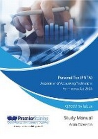 Abbildung von: Personal Tax - Study Manual - FA2024 - Premier Books