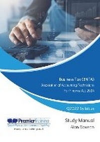 Abbildung von: Business Tax - Study Manual (FA2024) - Premier Books