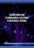 Cover: Engineering and Technological Solutions in Materials Science - Trans Tech Publications Ltd
