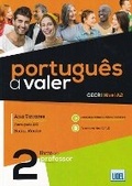 Cover: Portugues a Valer 2 - A2 - Livro do Professor - Edicoes Tecnicas Lidel