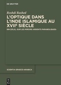 Cover: L'optique dans l'Inde islamique au XVIIe si&egrave;cle - De Gruyter