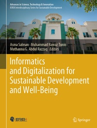 Enlarge image Cover: Informatics and Digitalization for Sustainable Development and Well-Being - Springer