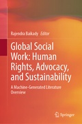 Abbildung von: Global Social Work: Human Rights, Advocacy, and Sustainability - Springer