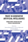 Cover: Trust in Generative Artificial Intelligence - Routledge