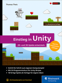 Abbildung von: Einstieg in Unity - Rheinwerk