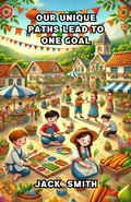 Cover: Our Unique Paths Lead to One Goal (Community and Society) - Whimsy Tales Press