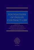 Abbildung von: Foundations of Indian Contract Law - OUP eBook