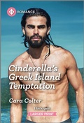 Cover: Cinderella's Greek Island Temptation - Harlequin Romance Larger Print